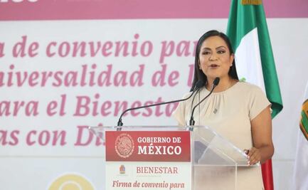Firman convenio para la universalidad de la Pensión para el Bienestar de las Personas con Discapacidad 