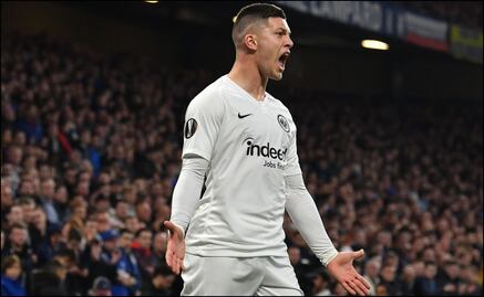 Luka Jovic, el nuevo refuerzo del Real Madrid