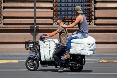 Crece uso de motobicis entre comerciantes