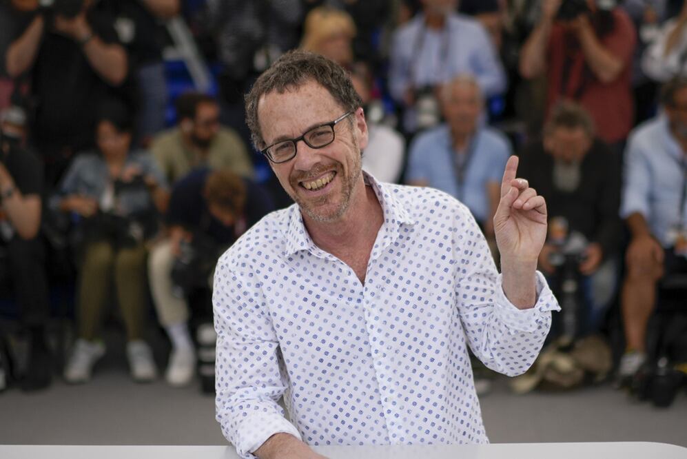 Ethan Coen en el Festival de Cannes. Foto: AFP / Christopher Simon 
