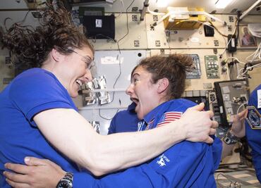 Esta semana, la primera caminata espacial sólo de mujeres