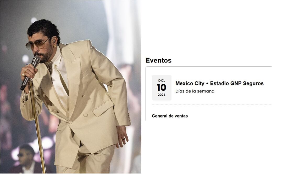 Bad Bunny llegará a México con su "DeBÍ TiRAR MáS FOToS World Tour".
Fotos: Instagram y Ocesa