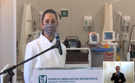 Hospitalización por Covid ha registrado una baja en el Valle de México: Sheinbaum