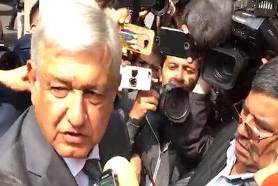 "Yo no quiero guardaespaldas" : AMLO