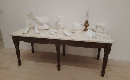 Los instantes sorpresa en la exposición de Jannis Kounellis