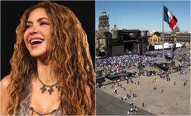 Emocionada, Shakira monitorea la llegada de sus fans al Zócalo: "tomen mucha agua, por fa" 