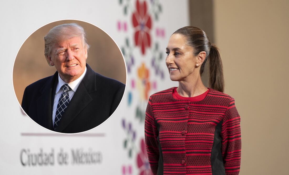 Claudia Sheinbaum destacó que los paisanos contribuyen de forma muy importante a la economía. Foto: Carlos Mejía / EL UNIVERSAL y AP