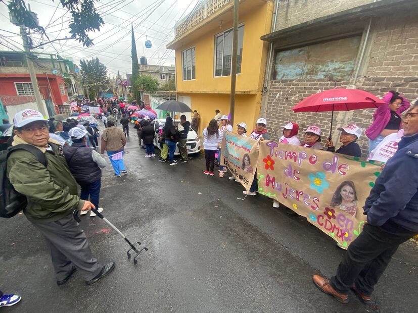Clara Brugada. Foto: Alberto Acosta