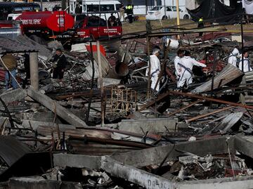 Galería. Así amanece Tultepec después de la explosión