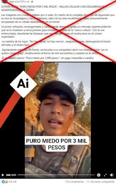 El video circuló rápidamente en redes sociales. Fotos: AFP