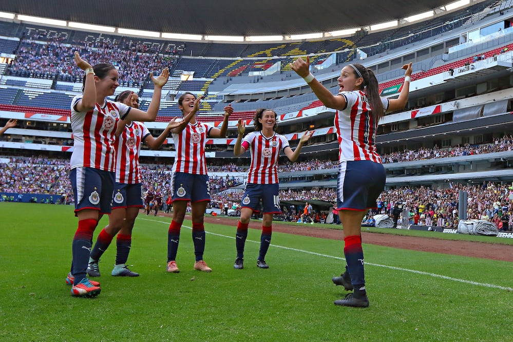 Imago7. Norma Palafox convirtió un gol en el Coloso de Santa Úrsula.