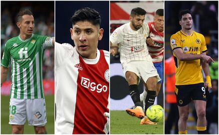 La actividad de los mexicanos en el futbol europeo para esta semana santa