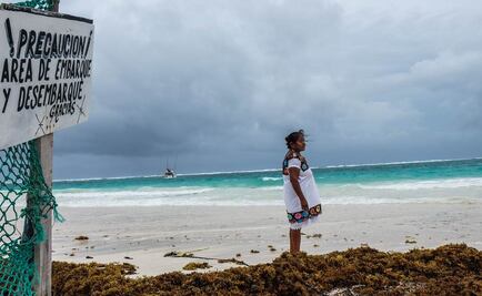 Tormenta "Franklin" cruza Yucatán con intensos aguaceros 
