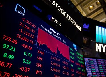 Wall Street cierra en rojo; su peor trimestre desde la crisis de 2008