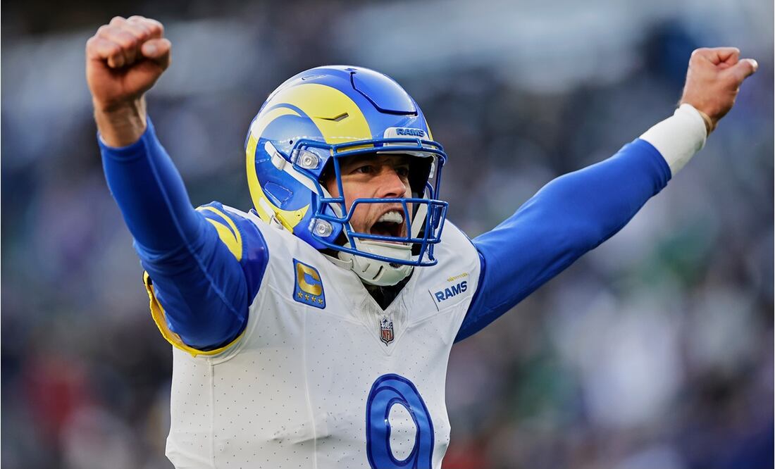 El quarterback Matthew Stafford se queda con los Rams. FOTO: AP
