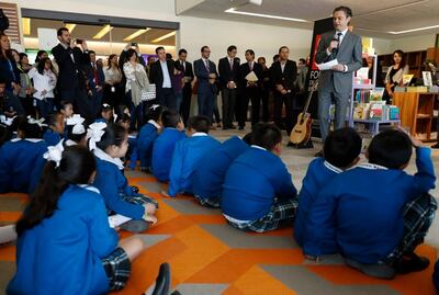 Inaugura Nuño librería “Ignacio Padilla” en el Papalote