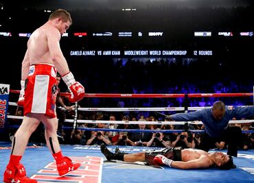 'Canelo' borra a Khan con nocaut