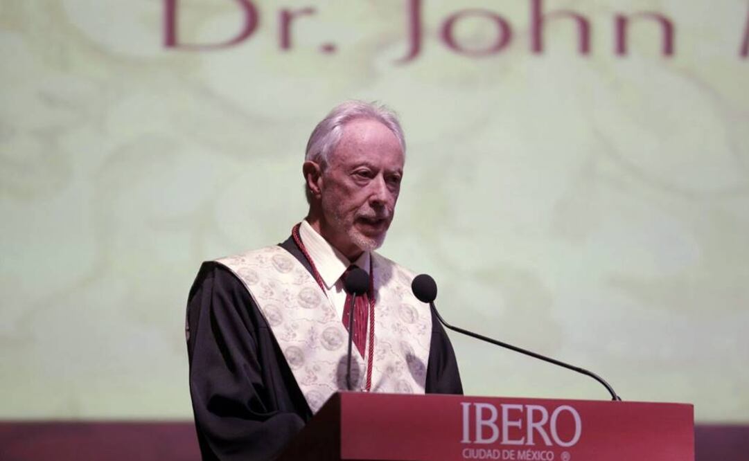 Durante su discurso de recepción, el Nobel enfatizó que universidad y profesorado medievales son sorprendentemente similares a lo de hoy. (FOTOS: Alejandra Leyva / EL UNIVERSAL)
