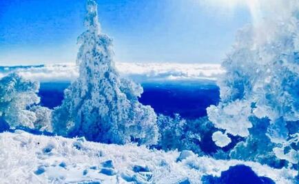 Por nevada cierran carreteras en Cananea y Agua Prieta, Sonora