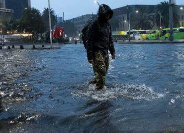 Fuertes lluvias de este miércoles golpean la CDMX; reportan 23 encharcamientos, 29 árboles caídos y un deslave