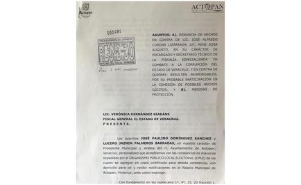 Denuncian a Fiscal Anticorrupción de Veracruz; lo acusan de encubrir a extesorero