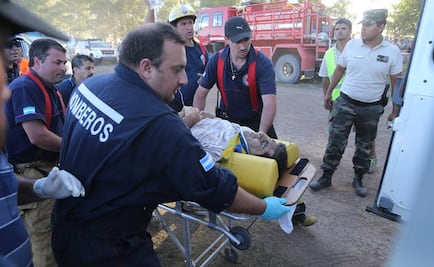 Diez heridos tras despiste en primer accidente de Dakar