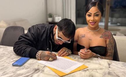 Anuel AA y Yailin La Más Viral presumen su boda en redes sociales