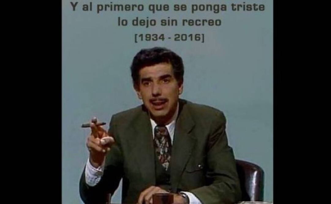 Las imágenes retoman frases o aluden a situaciones conocidas del célebre papel que tenía en la serie "El chavo del 8". FOTO: Especial.