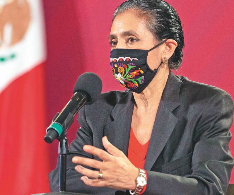 En la foto: Oliva López Arellano, Secretaria de Salud de la Ciudad de México. ARCHIVO EL UNIVERSAL