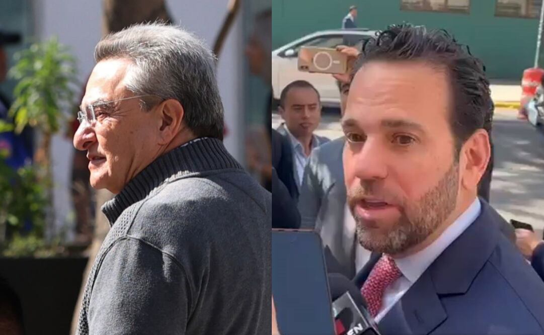 Carlos Loret de Mola y Pío López Obrador Foto: Especial