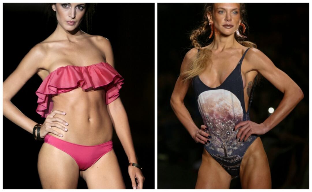 La moda de baño viene cargada de color. Los "flamenkini" y los trajes completos regresan con fuerza. (Foto: Paco Campo/Sebastião Moreira)