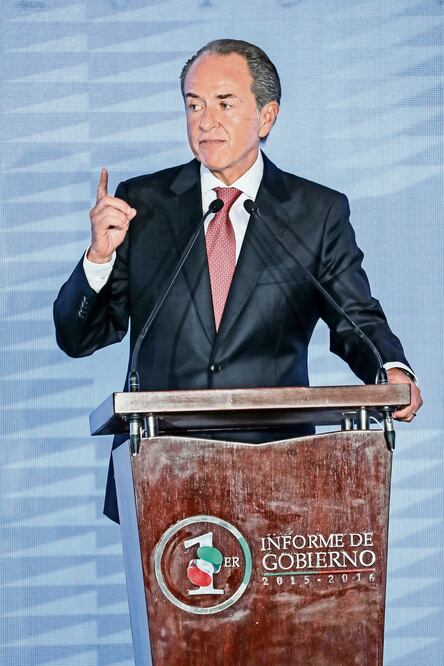 Juan Manuel Carreras López dijo que en su primer año de gobierno se superó en 23% la meta programada de prevención social de la violencia y la delincuencia (GERMÁN ESPINOSA. EL UNIVERSAL)