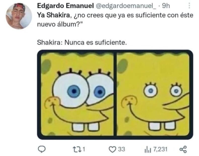 "Ya Shakira": Con memes, piden a la cantante superar a Gerard Piqué