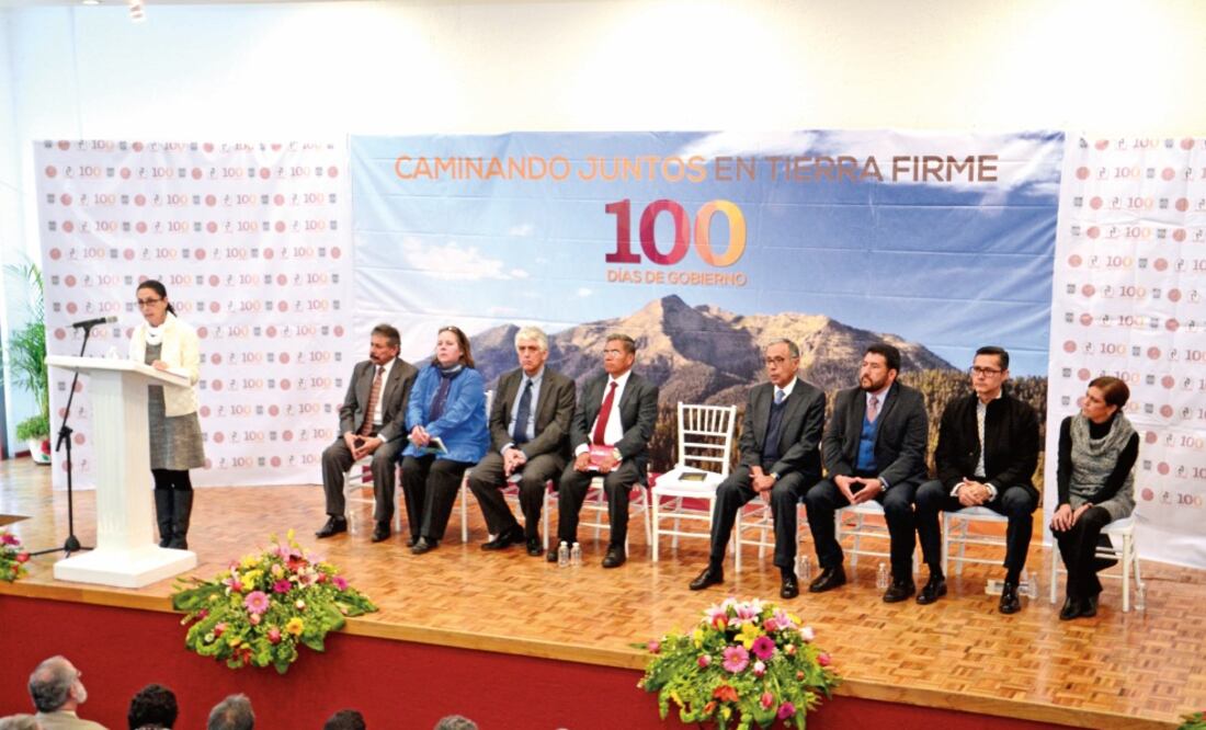 A 100 días de gobierno, la jefa delegacional en Tlalpan rindió su primer informe de labores (ESPECIAL)