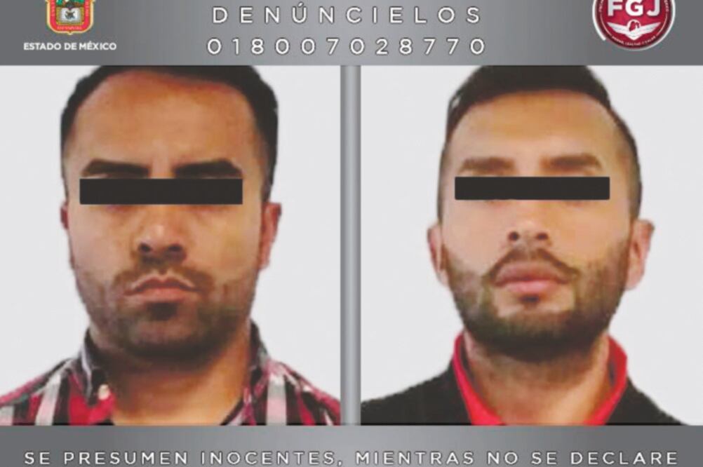 Flagrancia. Uno de los detenidos que se desempeñaba como verificador de Normatividad en Naucalpan. (CORTESÍA)