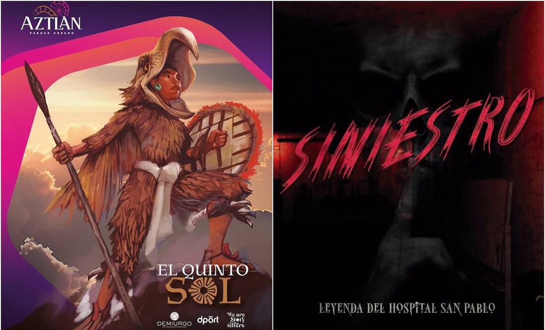 Experiencias inmersivas del Parque Urbano Aztlán. Foto: Especial