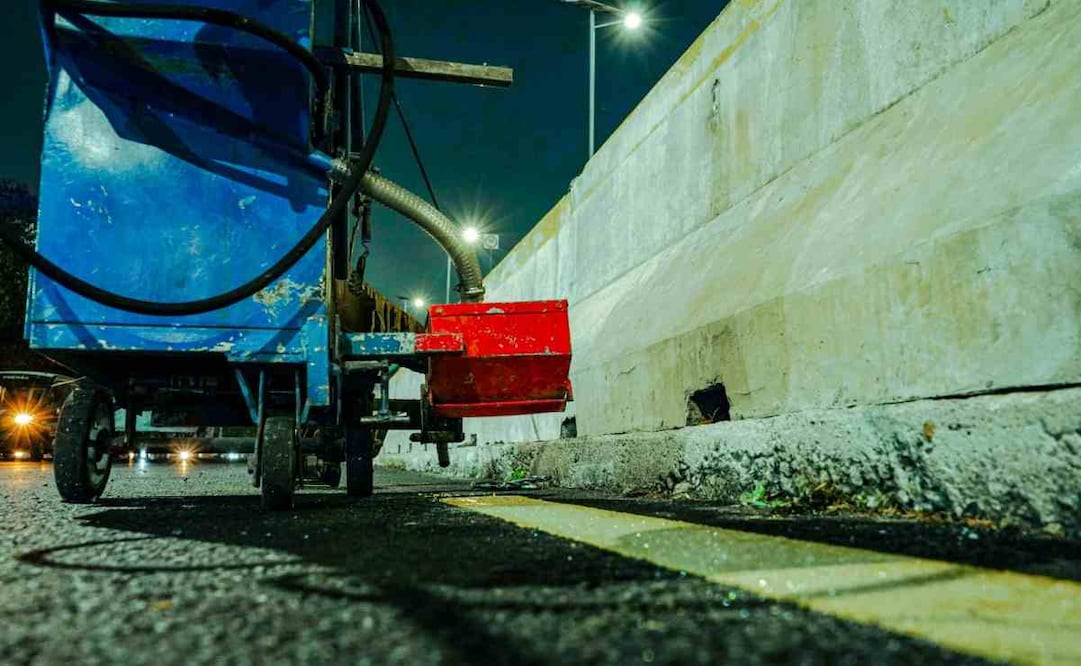 Obras en Periférico Norte / Foto: Especial