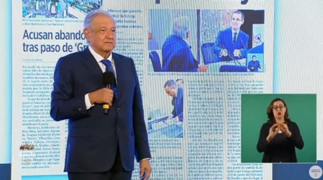 La mañanera de AMLO, 26 de agosto, minuto a minuto