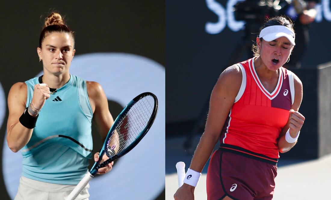 Maria Sakkari frente a Caroline Dolehide - Foto: Especial