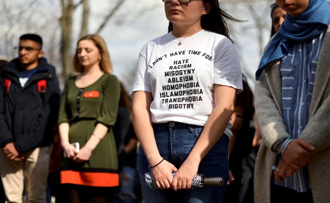 Gente reunida por las víctimas de los ataques a las mezquitas de Christchurch en Nueva Zelanda - Foto:Mark Makela/REUTERS