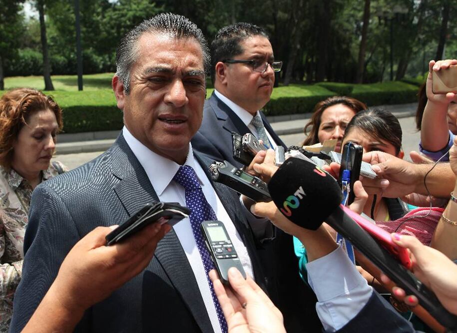 En el mensaje, Elizondo pidió el voto para 'El Bronco' y éste a su vez correspondió y solicitó que se apoyara a los candidatos a diputados locales de MC (ARCHIVO EL UNIVERSAL)