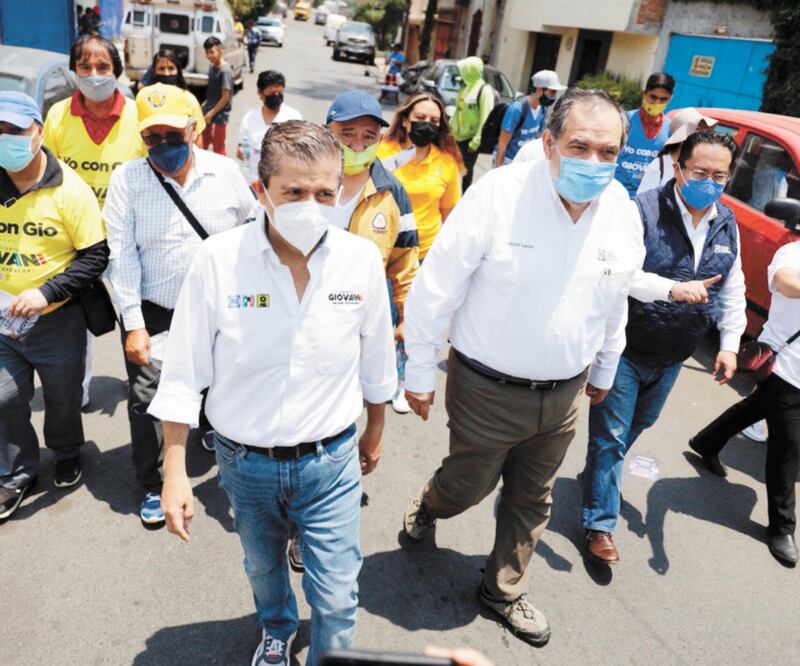 Giovanni Gutiérrez y Larios, en el Pedregal de Santo Domingo. Foto: ESPECIAL