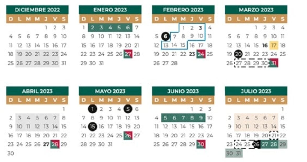 ¿Los estudiantes tendrán una semana extra de vacaciones?