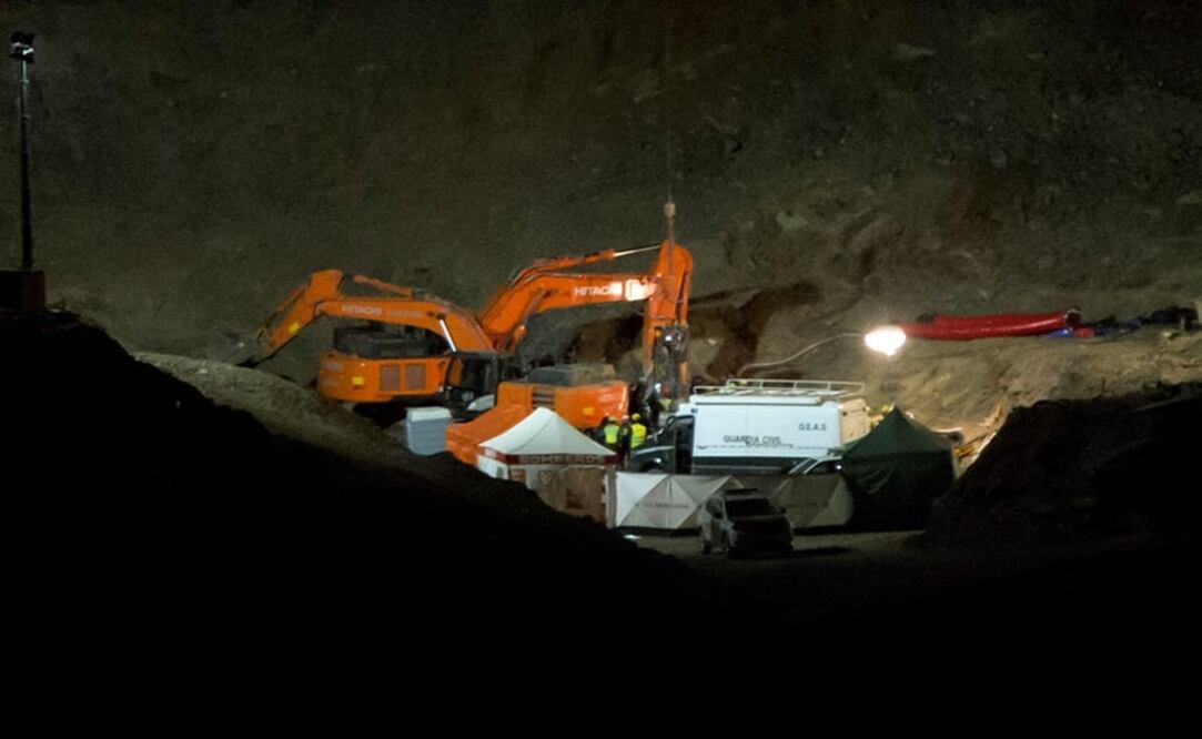 El niño de dos años cayó en un estrecho y profundo pozo en el sur de España. Foto: EFE 