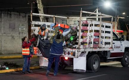 Retiran más de 40 toneladas de basura tras paso de peregrinos en Ecatepec