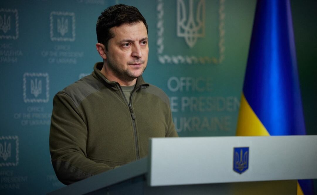 Presidente ucraniano Volodimir Zelensky. Foto: AFP