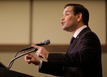 Marco Rubio critica plan migratorio de Donald Trump