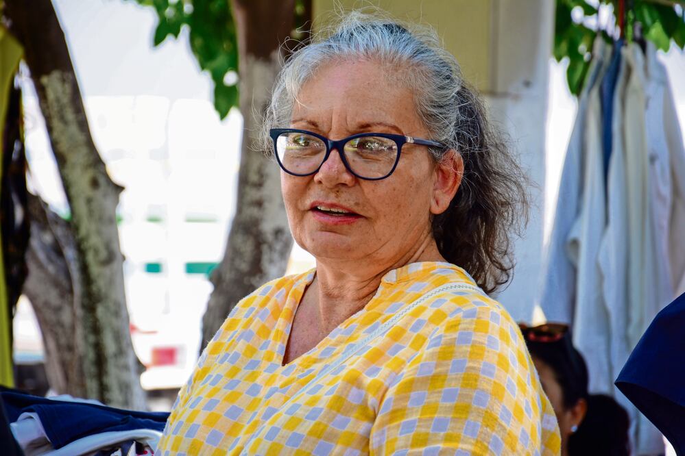 Mónica Real Rivera, vecina del municipio de Ures, relata la tragedia familiar que vive. Foto: Especial