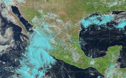 Depresión tropical Doce-E se convierte en tormenta Lorena; se prevén lluvias intensas y oleaje elevado
