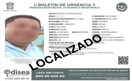 Localizan a líder transportista de ACME en Soyaniquilpan, Edomex, había sido privado de la libertad; detienen a 6 personas